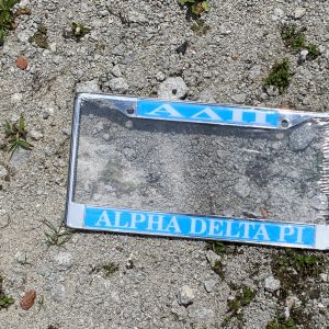 Metal License Plate Frame