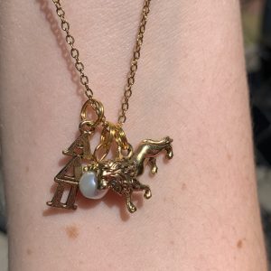 Gold Cluster Necklace