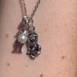 Silver Cluster Necklace
