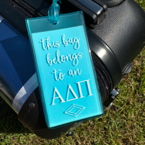 This Bag Belongs Luggage Tag