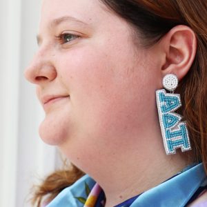 ΑΔΠ Beaded Earrings