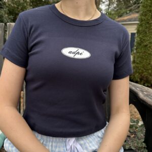 Midnight Crop Tee