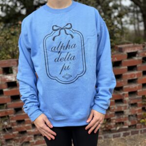 Bow Crewneck Sweatshirt