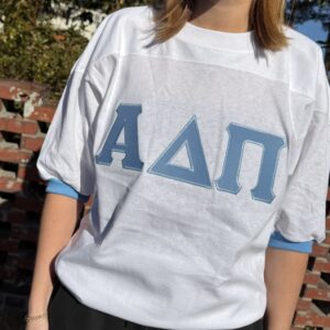 White Frat Jersey