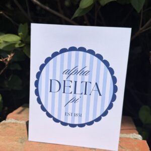Stripe Note Cards